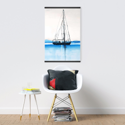 Magnetic 20 x 30 - Sailboat on a calm water