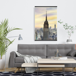 Magnétique 20 x 30 - Couché de soleil sur new-york
