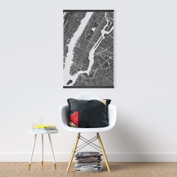 Magnétique 20 x 30 - Plan de la ville de new-york