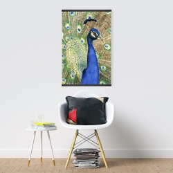 Magnétique 20 x 30 - Paon
