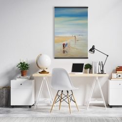 Magnetic 20 x 30 - Children at the beach