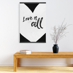 Magnétique 20 x 30 - L'amour c'est tout