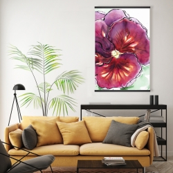 Magnetic 20 x 30 - Blossoming orchid with wavy petals