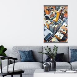 Magnetic 20 x 30 - High top view of buildings in new york