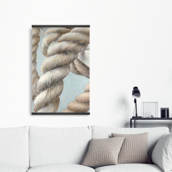 Magnétique 20 x 30 - Noeud de corde de bateau