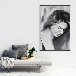 Magnétique 28 x 42 - Portrait de femme souriante