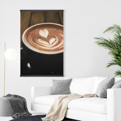 Magnetic 28 x 42 - Artistic cappuccino