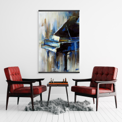 Magnetic 28 x 42 - Abstract grand piano