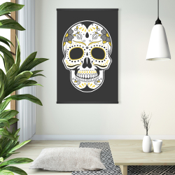 Magnetic 28 x 42 - Mexican sugar skull art