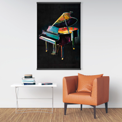 Magnetic 28 x 42 - Colorful realistic piano