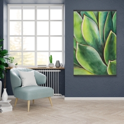 Magnétique 28 x 42 - Plante d'agave à l'aquarelle
