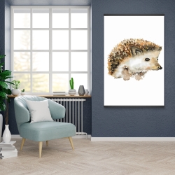 Magnetic 28 x 42 - Watercolor hedgehog