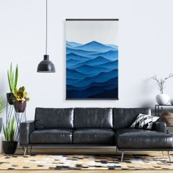 Magnetic 28 x 42 - Dark calm ocean waves