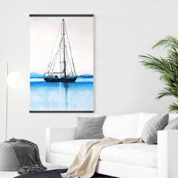 Magnetic 28 x 42 - Sailboat on a calm water