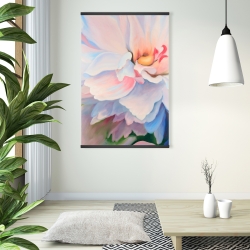 Magnétique 28 x 42 - Fleur aux teintes pastel
