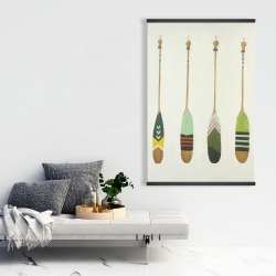 Magnetic 28 x 42 - Colorful nautical oars