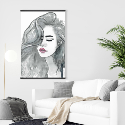 Magnetic 28 x 42 - Beautiful female hair