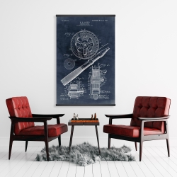 Magnetic 28 x 42 - Blueprint of a fishing reel