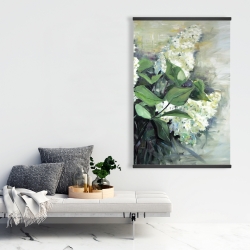 Magnétique 28 x 42 - Lilas blanc