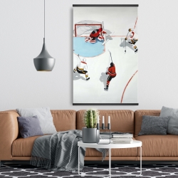 Magnetic 28 x 42 - Eventful hockey game