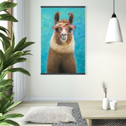 Magnetic 28 x 42 - Lovable llama