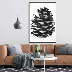 Magnétique 28 x 42 - Cocotte de pin