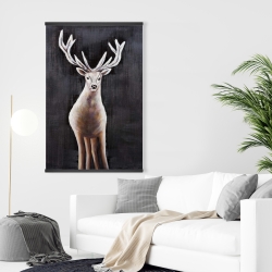 Magnétique 28 x 42 - Chevreuil solitaire
