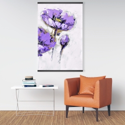 Magnétique 28 x 42 - Anémones mauves