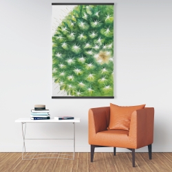 Magnétique 28 x 42 - Mini cactus à l'aquarelle