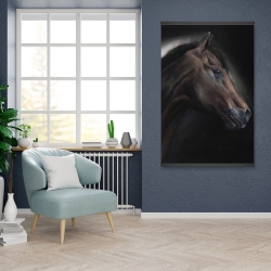 Magnétique 28 x 42 - Cheval solitude