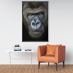 Magnétique 28 x 42 - Visage de gorille