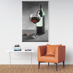 Magnétique 28 x 42 - Bouteille de bourgogne
