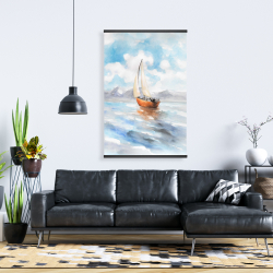 Magnetic 28 x 42 - Sailboat landscape