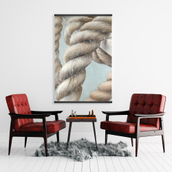Magnétique 28 x 42 - Noeud de corde de bateau