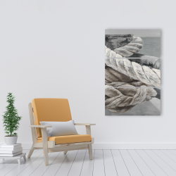 Canvas 24 x 36 - Twisted boat rope