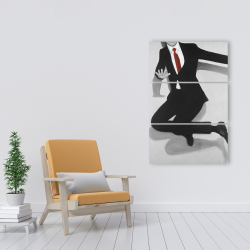 Canvas 24 x 36 - Classical jumping man