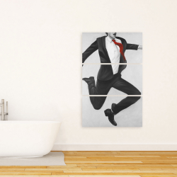Canvas 24 x 36 - Happy classic man