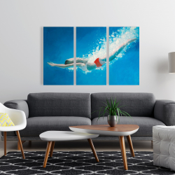 Toile 24 x 36 - Plongeons
