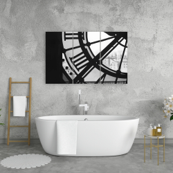 Canvas 24 x 36 - Clock at the orsay museum