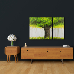 Canvas 24 x 36 - Big green tree