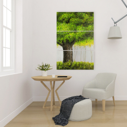 Canvas 24 x 36 - Big green tree