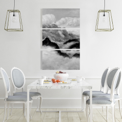 Canvas 24 x 36 - Grey clouds