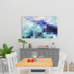 Toile 24 x 36 - Paysage pixelisé