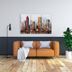 Toile 24 x 36 - Ville style grunge