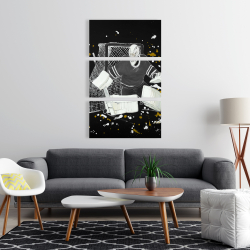 Toile 24 x 36 - Gardien de but hockey