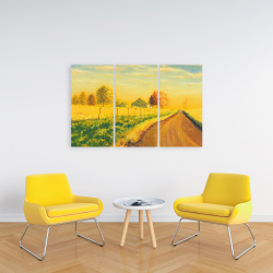 Toile 24 x 36 - à la campagne