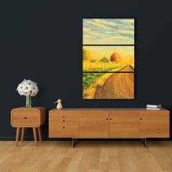 Toile 24 x 36 - à la campagne