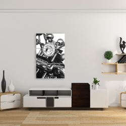 Canvas 24 x 36 - Realistic motorcycle