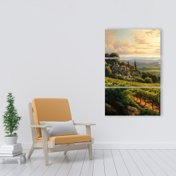 Toile 24 x 36 - Crépuscule détendu
