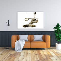 Toile 24 x 36 -  illustration d'un birdie